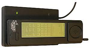 IBM Simon, el primer mpbil amb pantalla tactil.