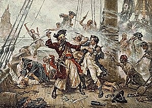 Piratería en La Colonia