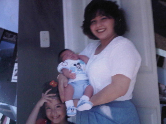 my brother David was born