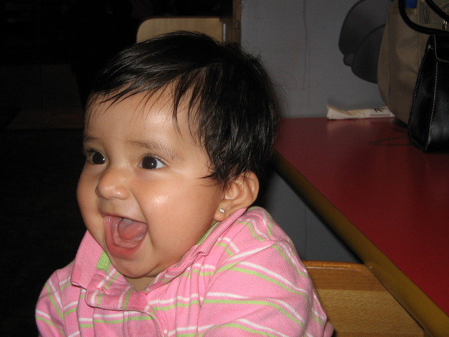 my sister Luna was born