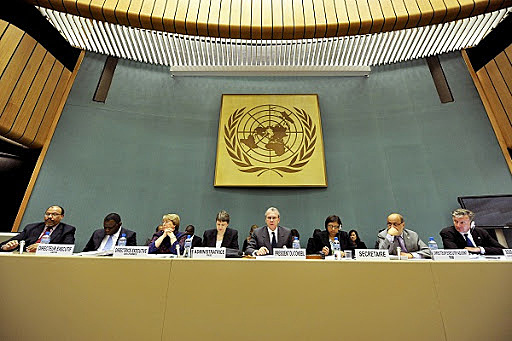 Consejo Económico y Social de la ONU para designar un medio de elevar los niveles de vida en Asia y África