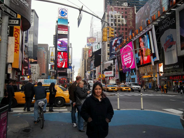 the first time i went to New York