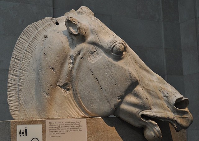 Caballo del carro de Selene