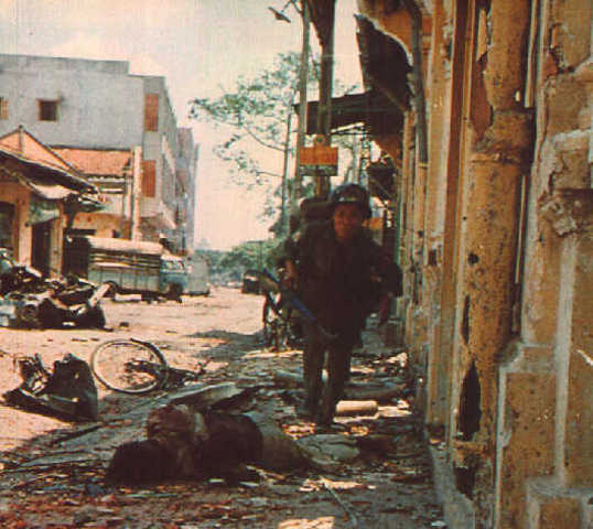 The North Vietnamese join forces with the Viet Cong for the TET offensive