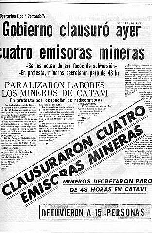 Radios Mineras - Bolivia