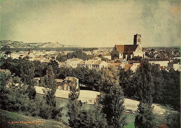 The first color photograph