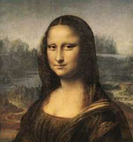 Leonardo da Vinci painted the Mona Lisa.