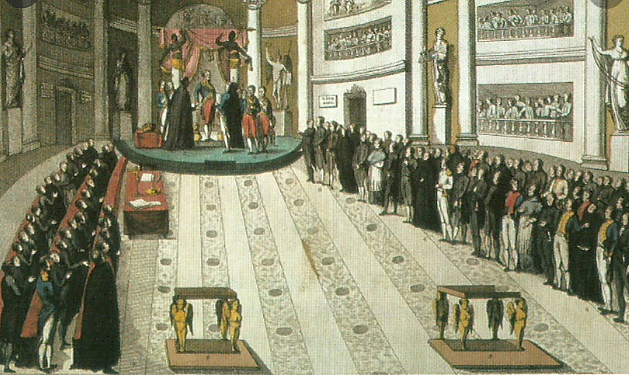 Reaparición de la Constitución de 1812