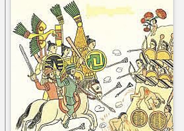 Llegada de Nuño Beltrán a TzinTzunTzan