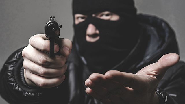 The first time I was robbed