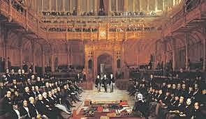 Lionel de Rothschild toma su puesto en el parlamento