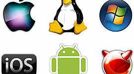 Timeline: Lanzamiento o aparición de diferentes sistemas operativos (Windows, Linux, Mac, Android, ...)