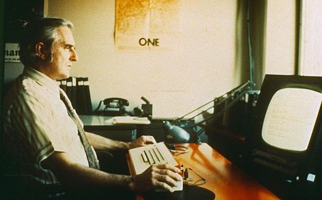 Ratón, teclado y pantalla - 1968: