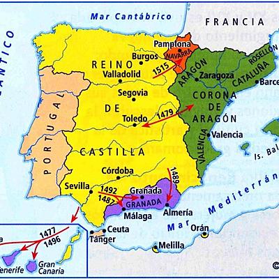Timeline: LOS PRINCIPIOS DE LA EDAD MODERNA EN LA PENINSULA IBERICA