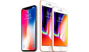 iPhone 8 (Plus) and iPhone X