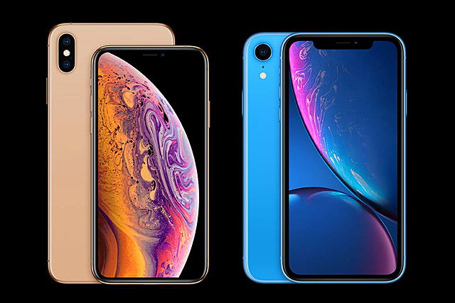 iPhone XR and iPhone XS (Max)