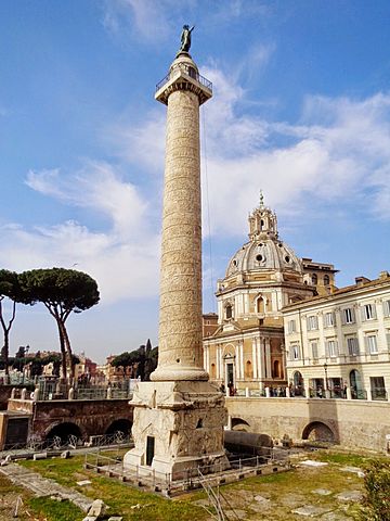 La COLONNA TRAIANA e la MASSIMA ESPANSIONE