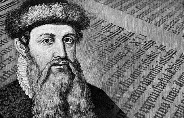 JOHANNES GUTENBERG