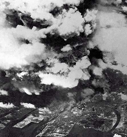 Dropping of the atomic bombs