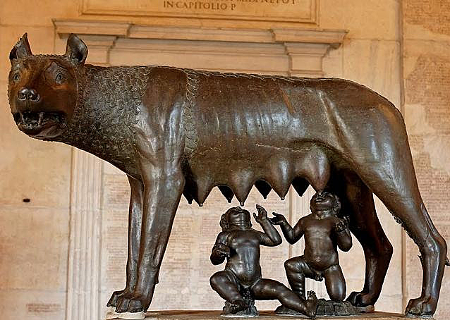 Edad Media (Roma)-loba capitolina