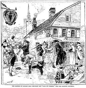 Golden Hill incident