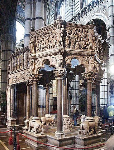 Pulpito della Cattedrale di Siena