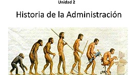 Timeline: Historia de la Administración