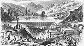 Timeline: LAS MINAS DE ORO DE CALIFORNIA Y EL FERROCARRIL INTEROCEANICO