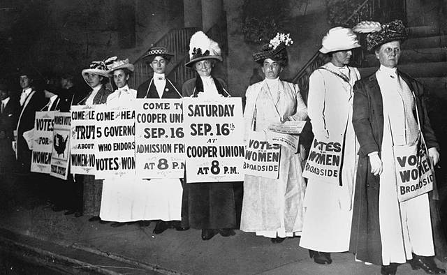 Marcha por el sufragio femenino en Washington