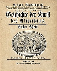 Los libros de Winckelmann