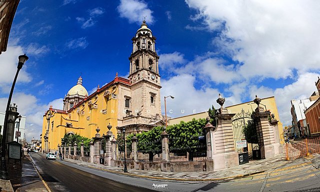 Conclusión del Templo del Carmen por Francisco