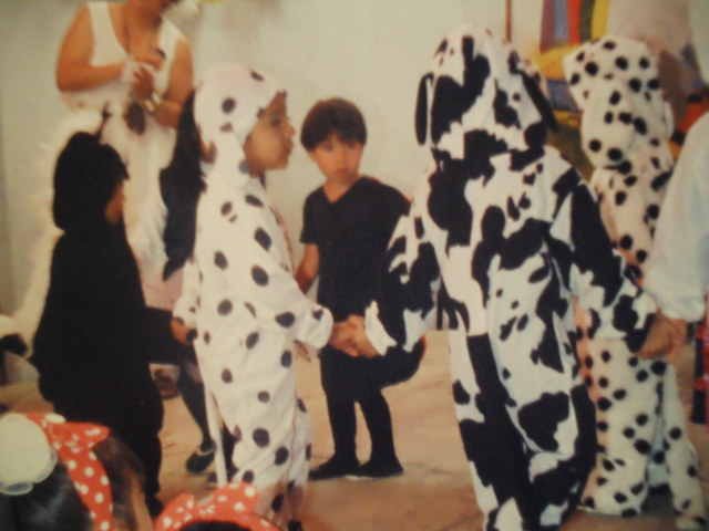 En 1997 entré al jardín de niños "Arcoiris"