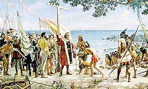 Llegada de Colón a América