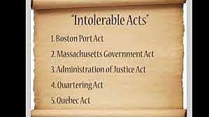 Intolerable Acts