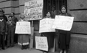 Se concede la participación femenina en las elecciones de México