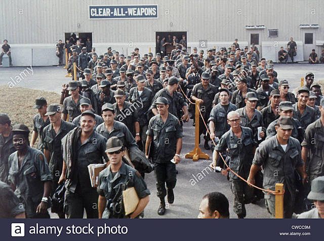 Johnson's order of more troops to Vietnam