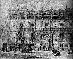 El Palacio de Iturbide.