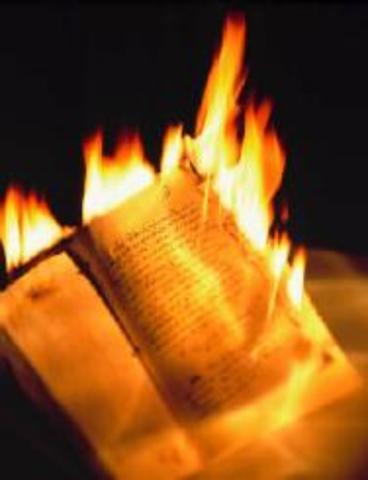 Libro quemado