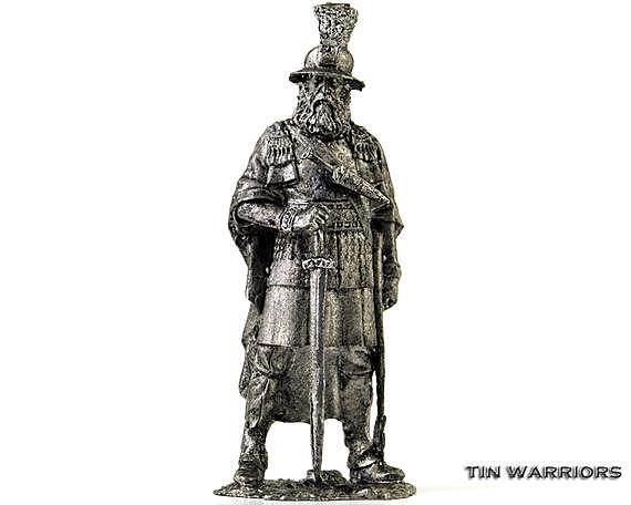 Escultura de metal celta