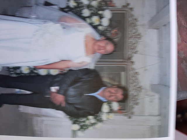 Se casaron  mis padres