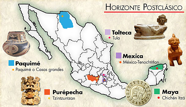 postclásico (antes del imperio tolteca)