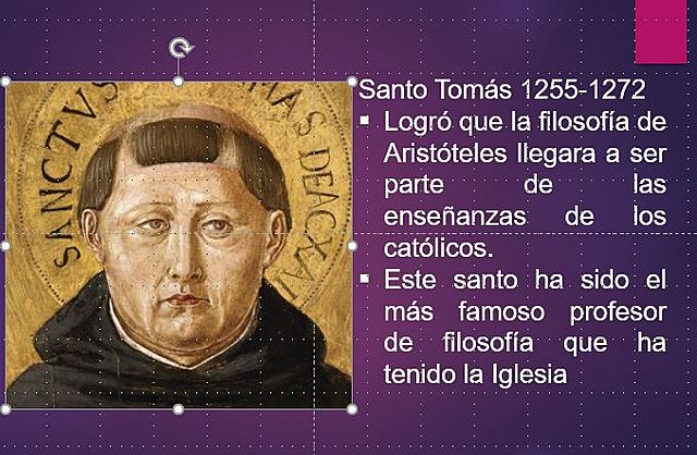 Santo Tomás de Aquino 1255-1272