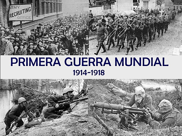 Inicia la Primera Guerra Mundial.