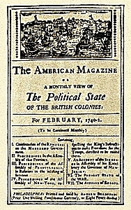 PRIMERA REVISTA ESTADOUNIDENSE