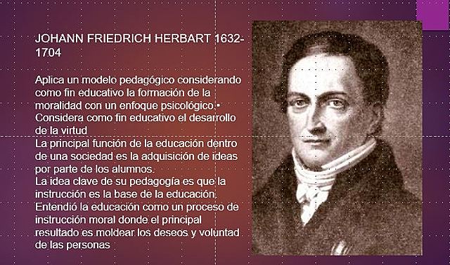 Johann Friedrich Herbart 1776 - 1841