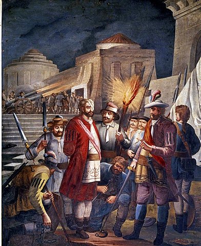 Triunfo de Cortés sobre Narváez