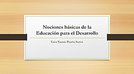 Timeline: Nociones básicas de la Educación para el Desarrollo