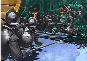 Llegada de españoles a la península (ocuparon cargos del ejército y burocracia)