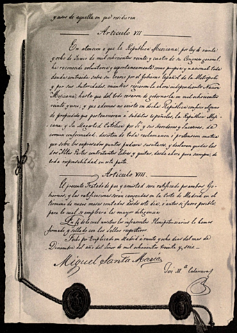 Se publica el decreto de la independencia