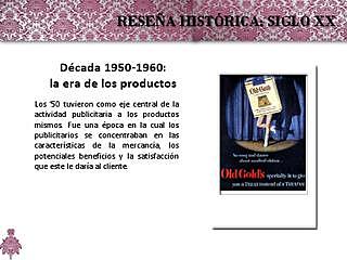 ERA DE LOS PRODUCTOS